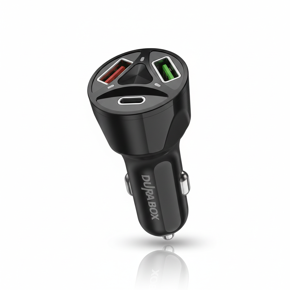 شاحن السيارة DURABOX (3in1)(2USB+PD)