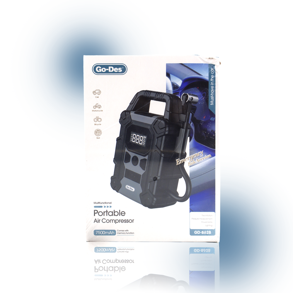 منفاخ GO-DES PORTABLE AIR COMPRESSOR