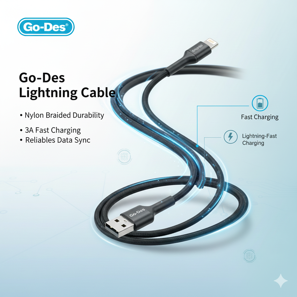 كابل  GO-DES ( 1M )             USB-IP