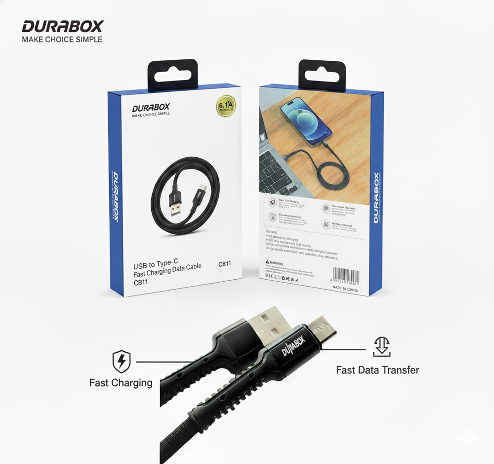 كابل DURABOX ( 1M )              USB-TC