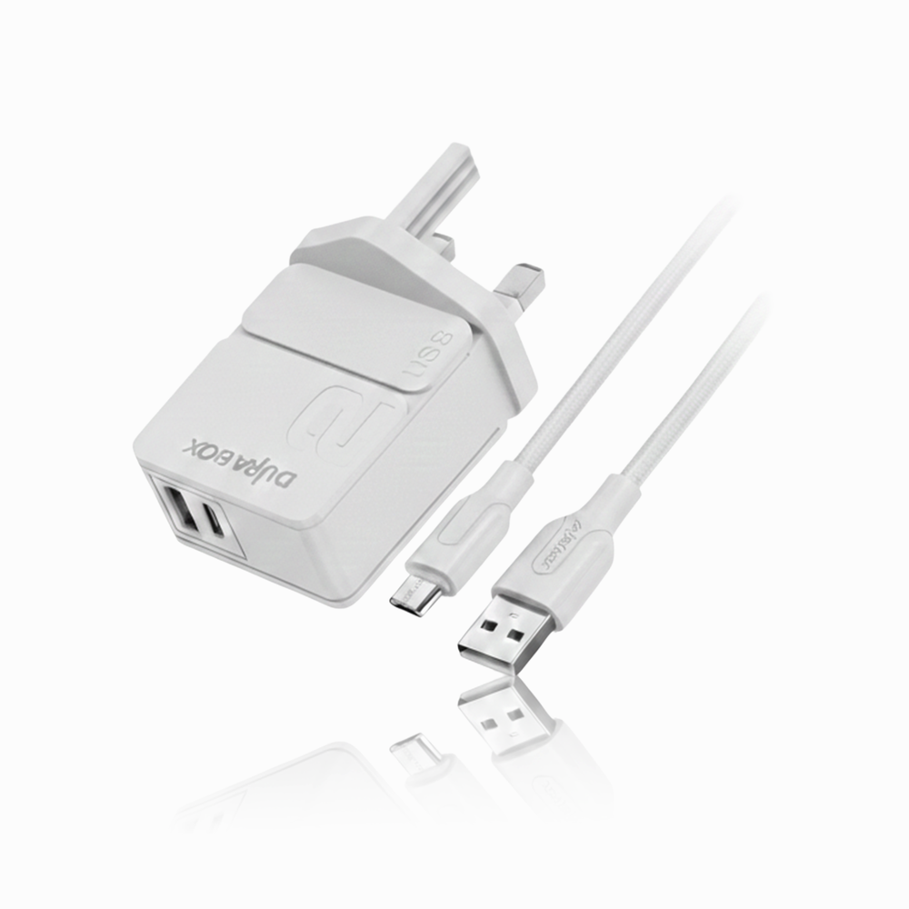شاحن جداري مع الكابل من نوع (MICRO)     DURABOX USB+PD