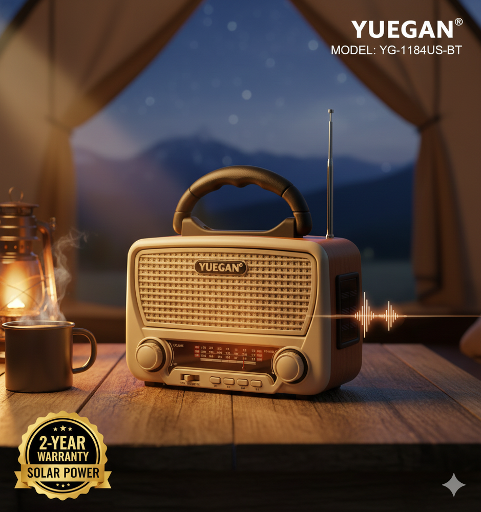  📻اسبيكرو راديو  YG-1184US-BT