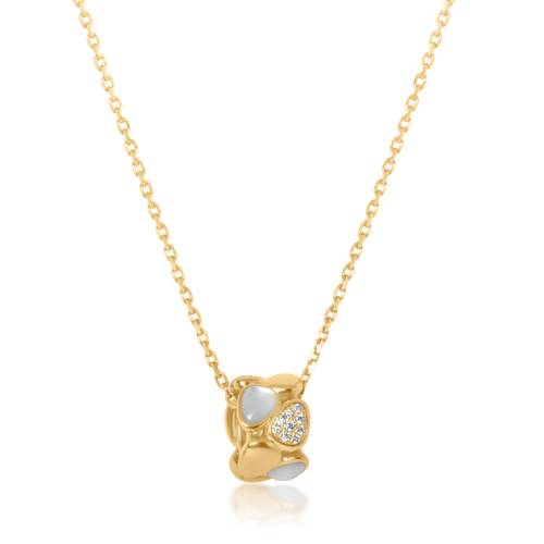 Ovale wheel necklace