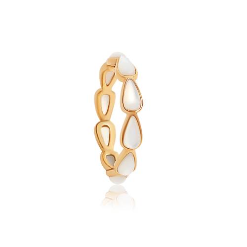 Ovale pearl ring