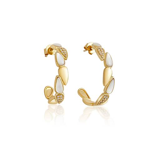 Ovale hoops earrings