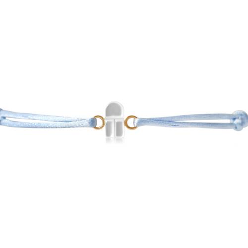 Thread bracelet letter هـ