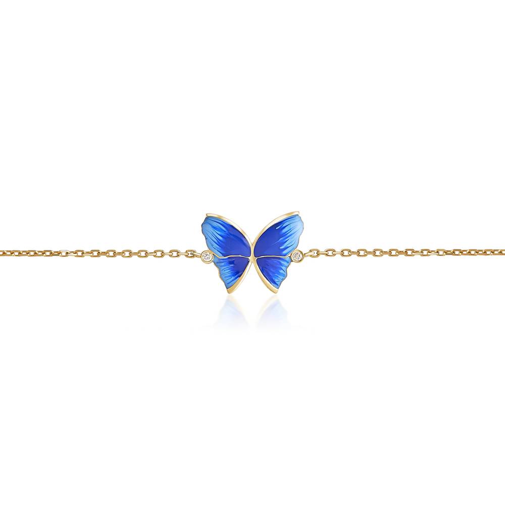 Blue farfalla bracelet