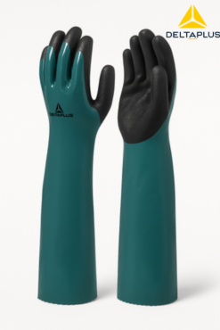 DELTA PLUS GREEN NITRIL COAT GLOVE 35CM 