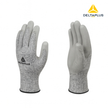 DELTA PLUS Cut Resistant with Nitrile Coating Gloves – (Grey)