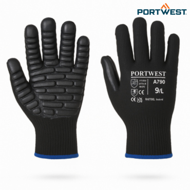 PORTWEST Anti-Vibration 10 Rubber Chloroprene Gloves