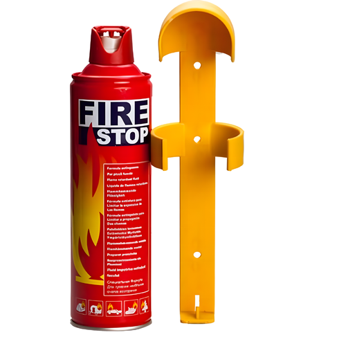 بخاخ إطفاء حريق Fire Stop 500 مل - إخماد فوري وسهل الحمل