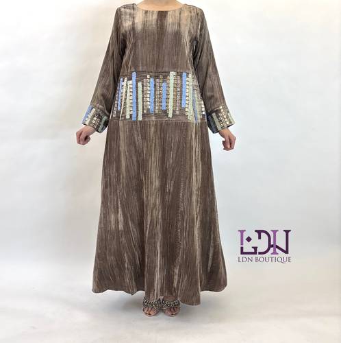مخمل بيج مع شك