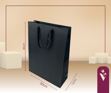 Rectangular Gift Bags / Large - Black