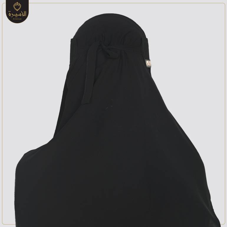 نقاب كبير بدون مطاط جانبي بحشوة , رباط نحيف 