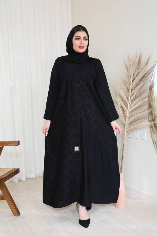 عبايه سوداء انيقه 