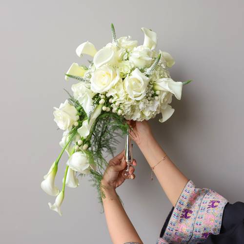 Purity Bride | Artificial Bridal Bouquet