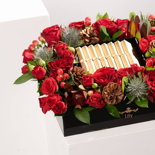  Bright- flower and chocolate