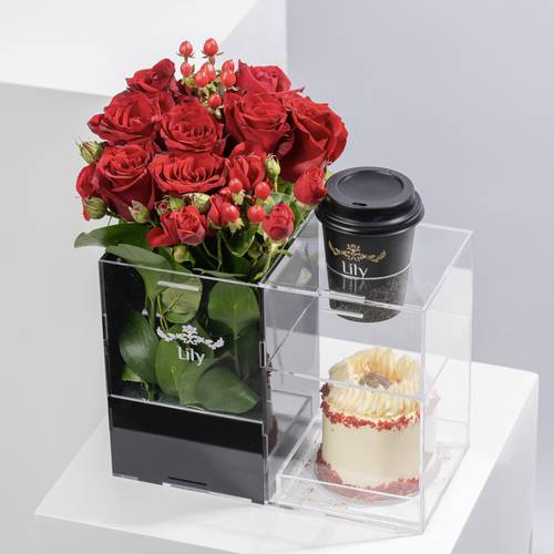  Happy ( Saadah ) - Rec Flower, Coffee and mini Cake