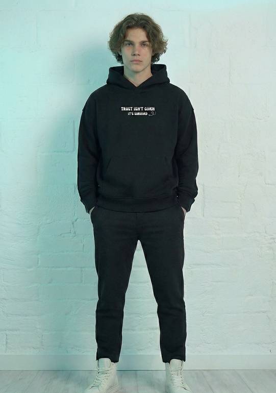 Deep Trust Hoodie (Black)