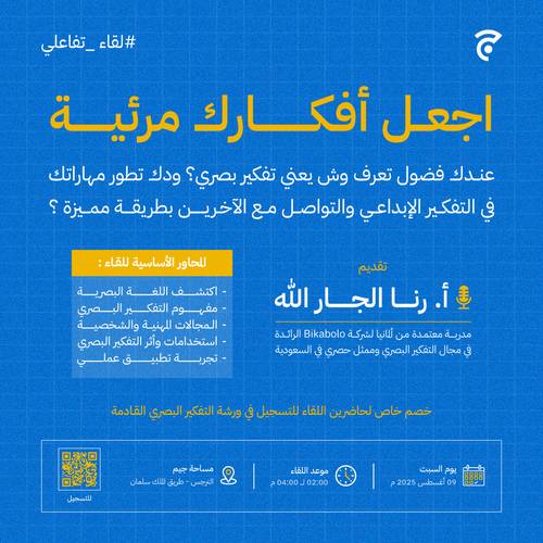 لقاء | التفكير البصري