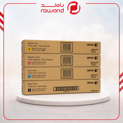 طقم حبر زيروكس بالألوان الأصلية Xerox AltaLink C8145
