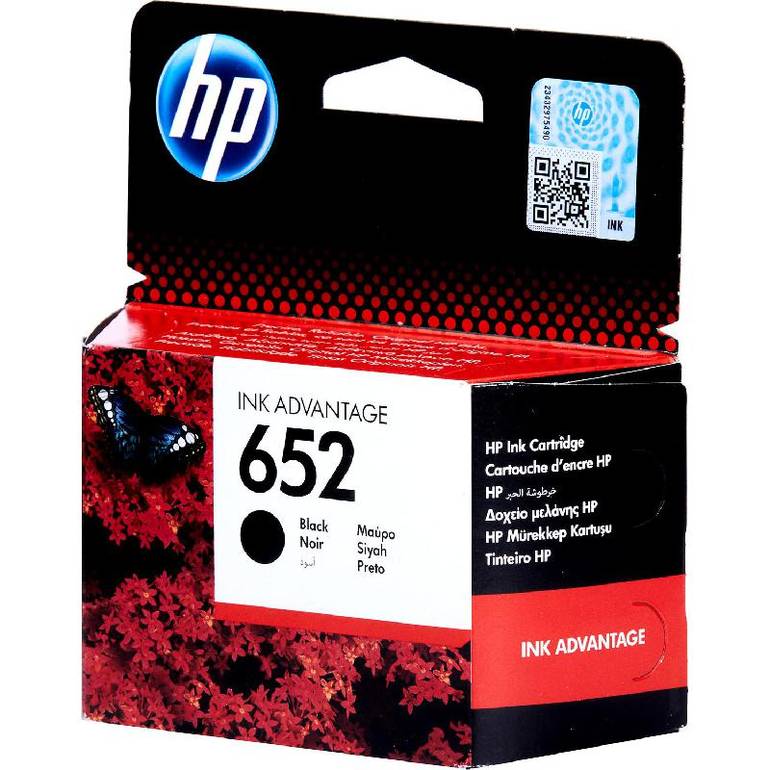 اتش بى خرطوشة طباعة HP 652 Ink Advantage‏ أصلية ثلاثية الألوان