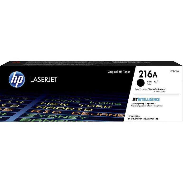 خرطوشة مسحوق حبر أسود أصلية HP 216A Black LaserJet (W2410A)