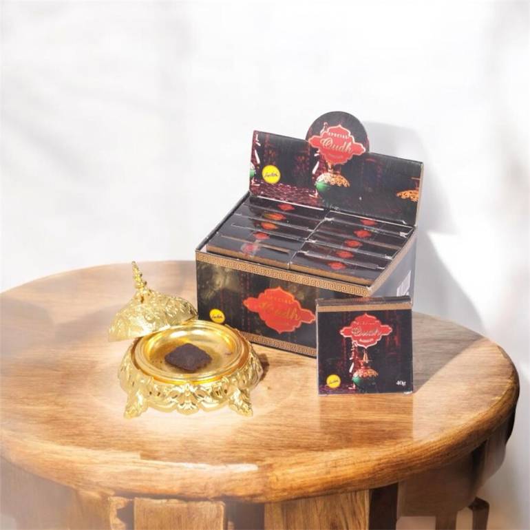 معمول بخور هندي ماسالا -Sreevani Special Oudh Masala Indian Cambodian Oud Bakhoor 40 g