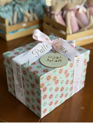 صندوق هدية مولودة 🍼💗