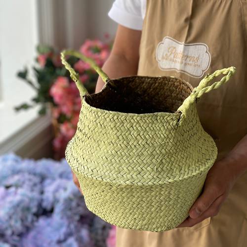 yellow basket