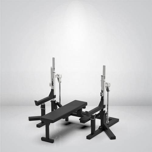    STRANGE STRENGTH BENCH PRESS WITH SAFETY BAR Y-419