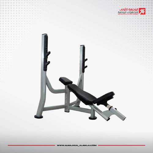 OLYMPIC INCLINE BENCHبنش اولمبي مائل علوي سلفر