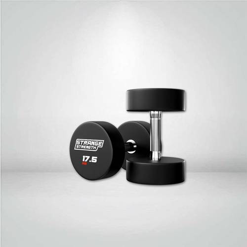 STRANGE STRENGTH Polyurethane Dumbbells (CPU) 17.5 KG