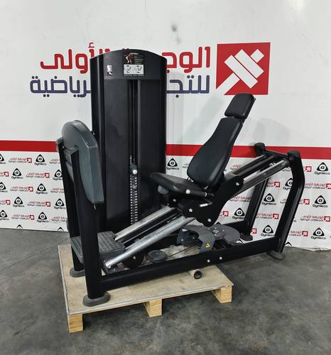 Life Fitness Signature Leg Press   لون اسود مجدد جهاز دفع رجل 