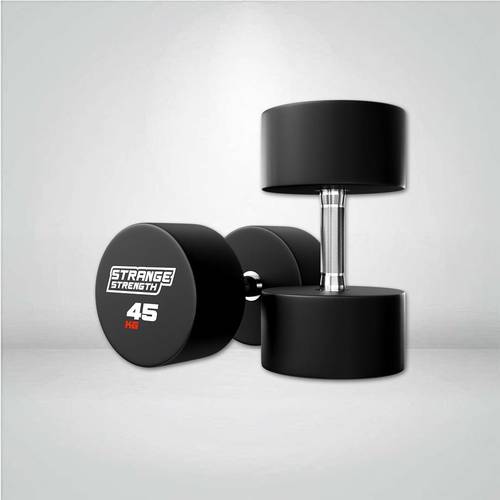 STRANGE STRENGTH Polyurethane Dumbbells (CPU) 45KG