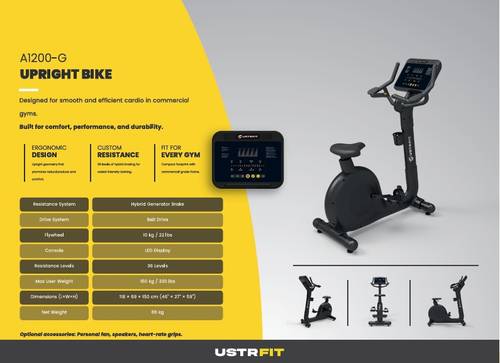 ustrfit upright bike A1200G