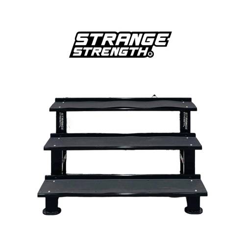 STRANGESTRENGTH 3 Tier Kettlebell Rack - Y-421
