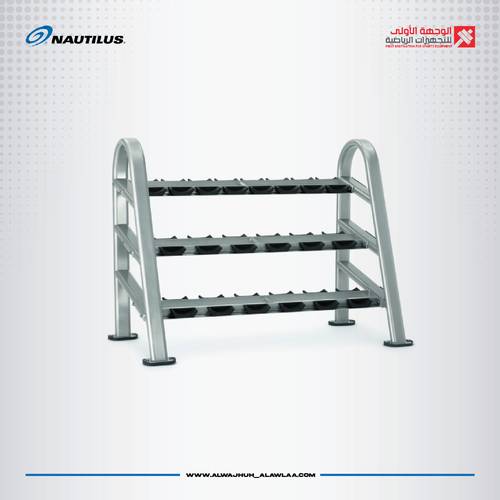 IN, RACK, DUMBBELL, 3 TIER,حمالة اوزان دامبيلز 3 ارفف سلفر