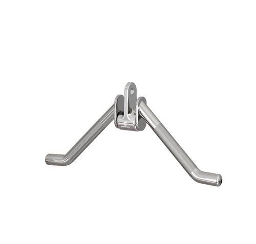 OK6027A USTERFIT BEND ROTATING BICEPS/TRICEPS HANDLE CHROMED STEEL