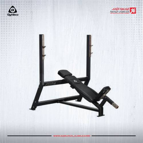 GYMLECO INCLINE OLYMPIC BENCH  PRESS بنش اولمبي مائل علوي 