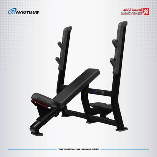 NAUTILUS ,BENCH OLY INCLINE بنش اولمبي مائل اسود