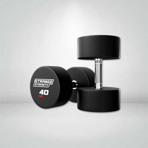 STRANGE STRENGTH Polyurethane Dumbbells (CPU) 40KG