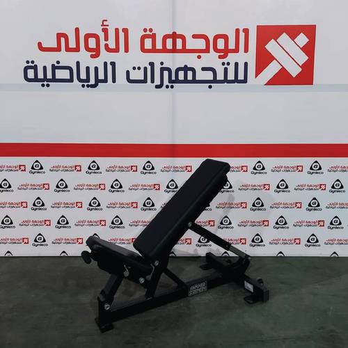 Hammer strength Adjustable bench بنش متحرك همر لون اسواد مجدد A
