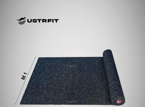 1متر - 8مل  ustrfit rubber flooring