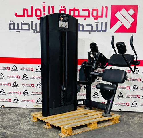 Life Fitness signature Abdominal جهاز بطن معدة  اللون اسود مجدد