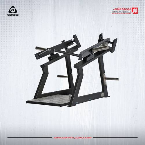 GYMLECO ISO LATERAL UPRIGHT ROW Free weight بنش ترابيس واقف 