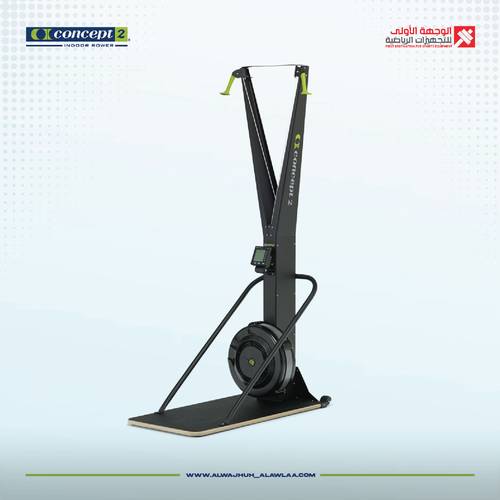 CONCEPT2  SKIERG WITH PM5 MONITOR W/ FLOOR STAND جهاز التجديف واقف مع قاعدة  