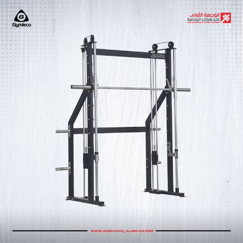 GYMLECO SMITH MACHINE WITH COUNTER WEIGHT(281)جهاز سمث