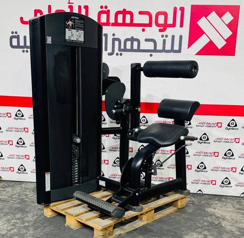 Life Fitness Signature Back extension جهاز اسفل الظهر اللون اسود مجدد