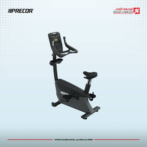 Precor upright Bike UBK 800 دراجة رياضية بدون مسند بيربل 